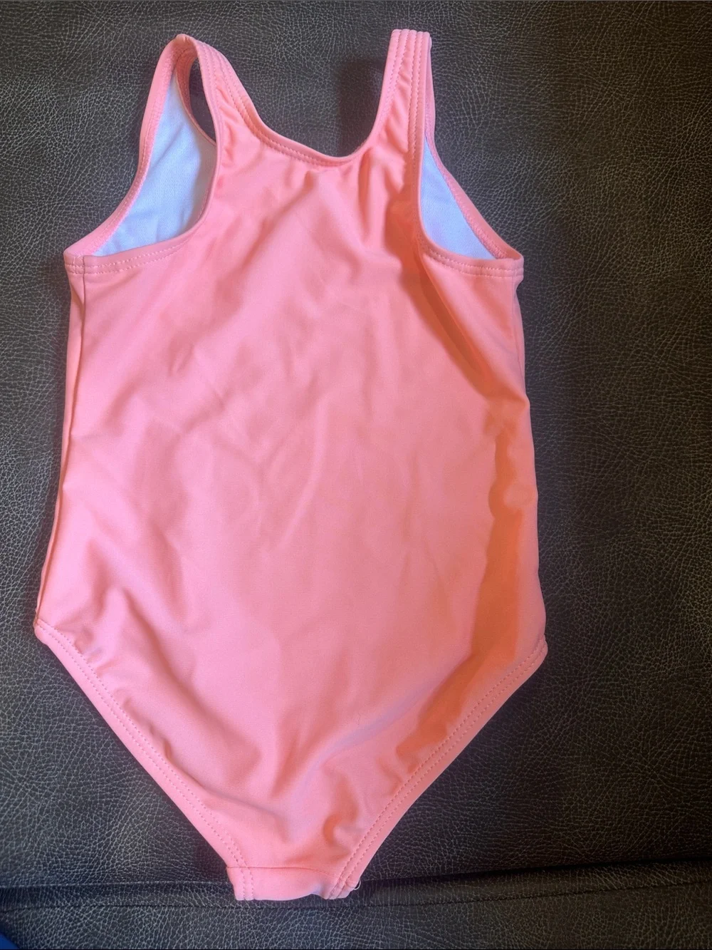btween Coral Pink Mermaid Graphic One-Piece Swimsuit